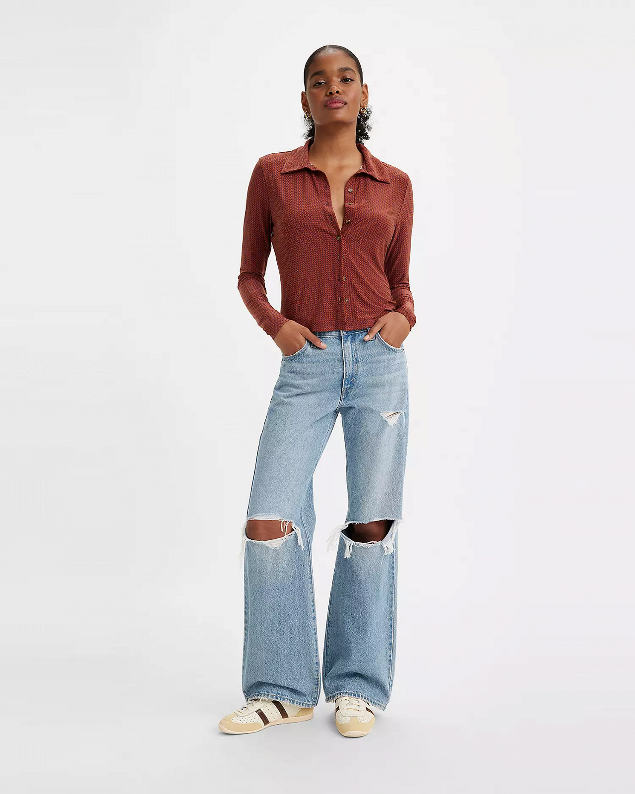 Женские джинсы Levis - Baggy Boot Flea Market Find - 25, фото №1