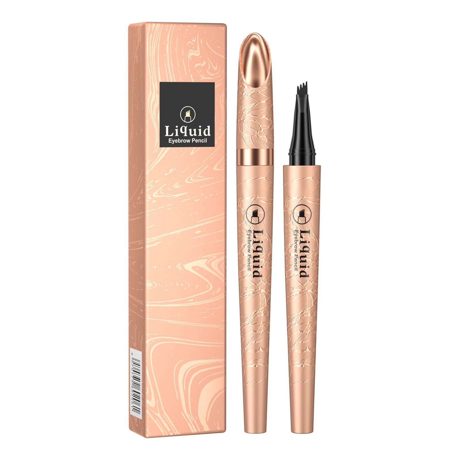 Олівець для брів Liquid Sweatproof Four Prongs 0.4 мл Сірий, фото №7