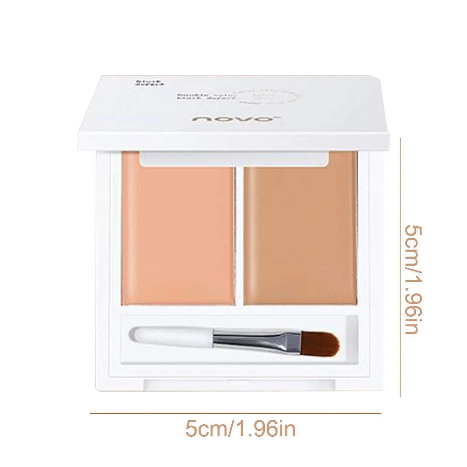 Палетка консилерів Renywosi Крем | 2 кольори, фото №4