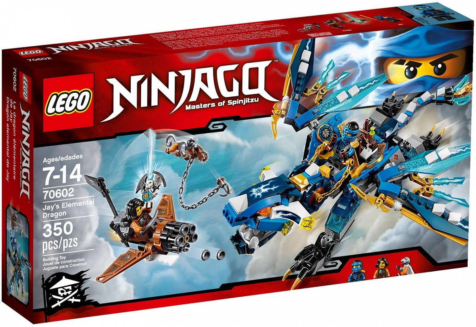 Фигура LEGO Jay's Elemental Dragon, фото №1