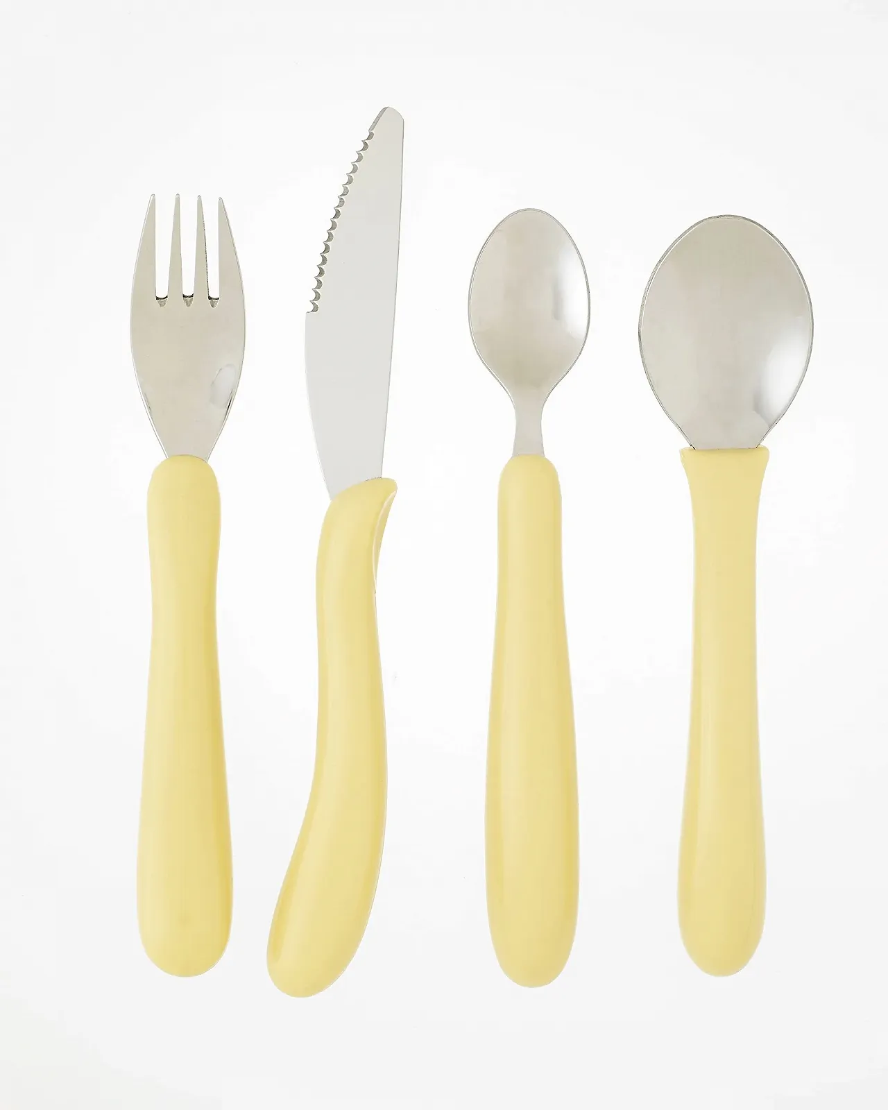 Набір столових приборів Homecraft Caring, слонова кістка, фото №2