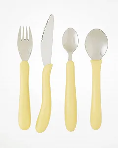 Набір столових приборів Homecraft Caring, слонова кістка ціна на synthetic.ua - Фото 1 Набір столових приборів Homecraft Caring, слонова кістка synthetic.ua - Фото 1