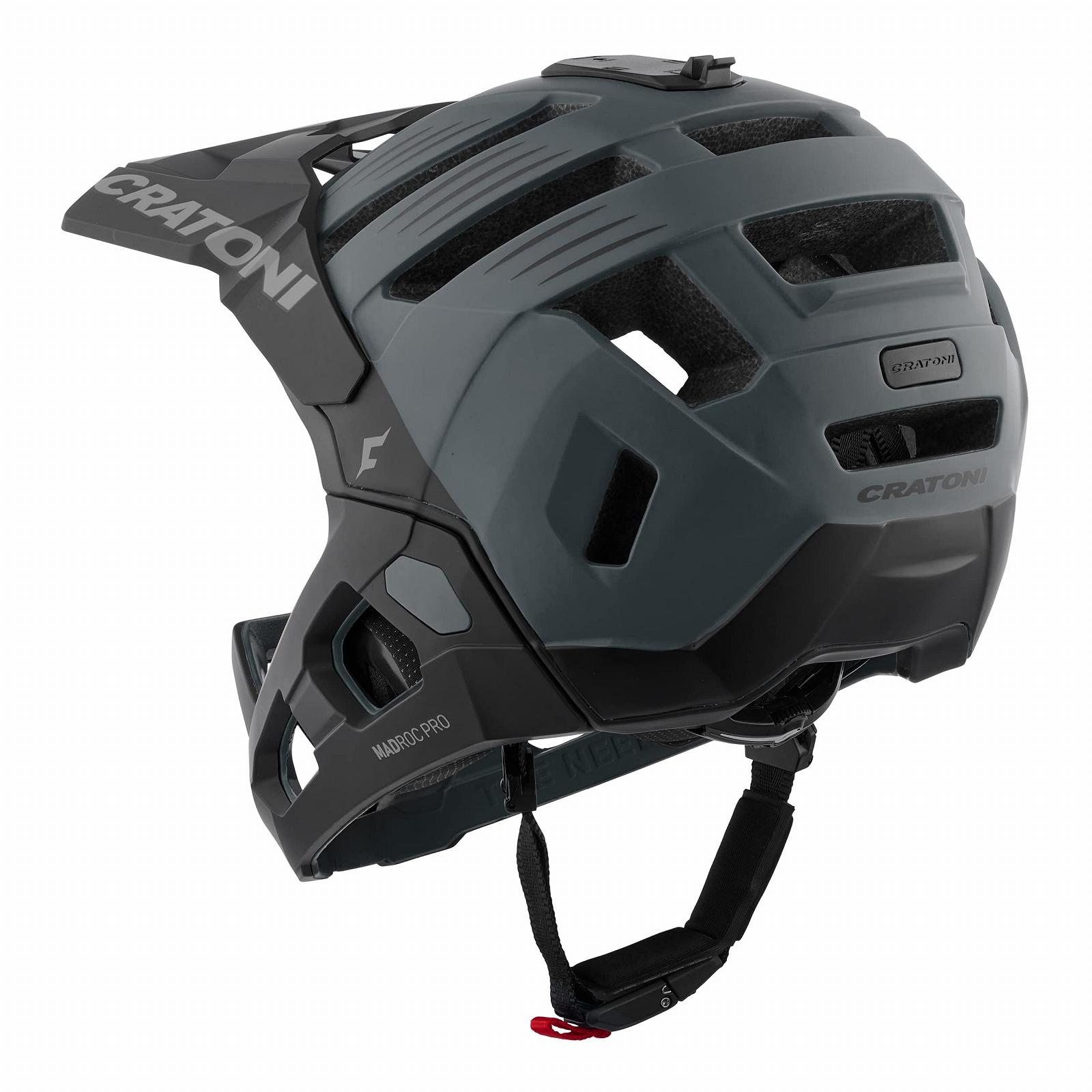 Шолом велосипедний MTB Cratoni Madroc Pro матовий чорний, фото №2