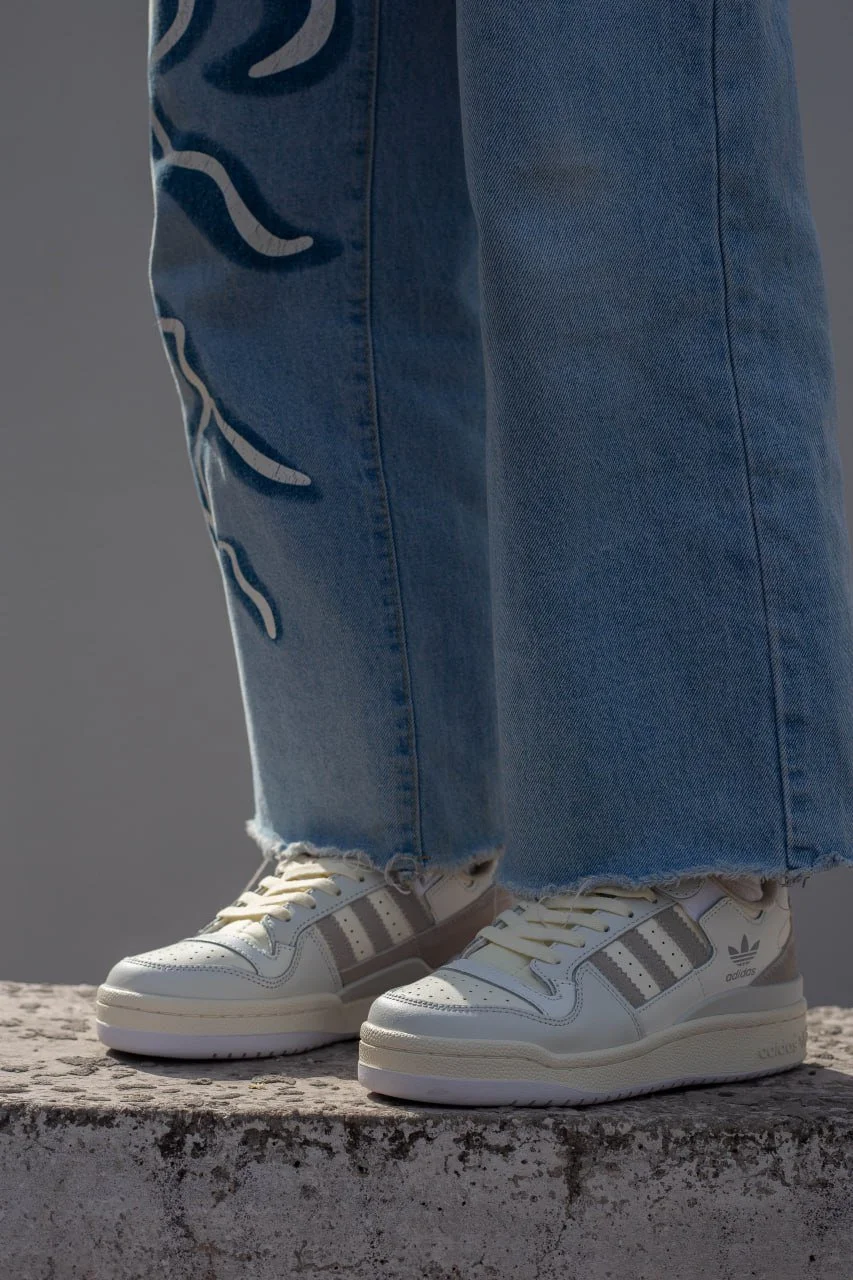 Кроссовки Adidas Forum Low White Gray 37, фото №6 Кроссовки Adidas Forum Low White Gray 37, фото №6