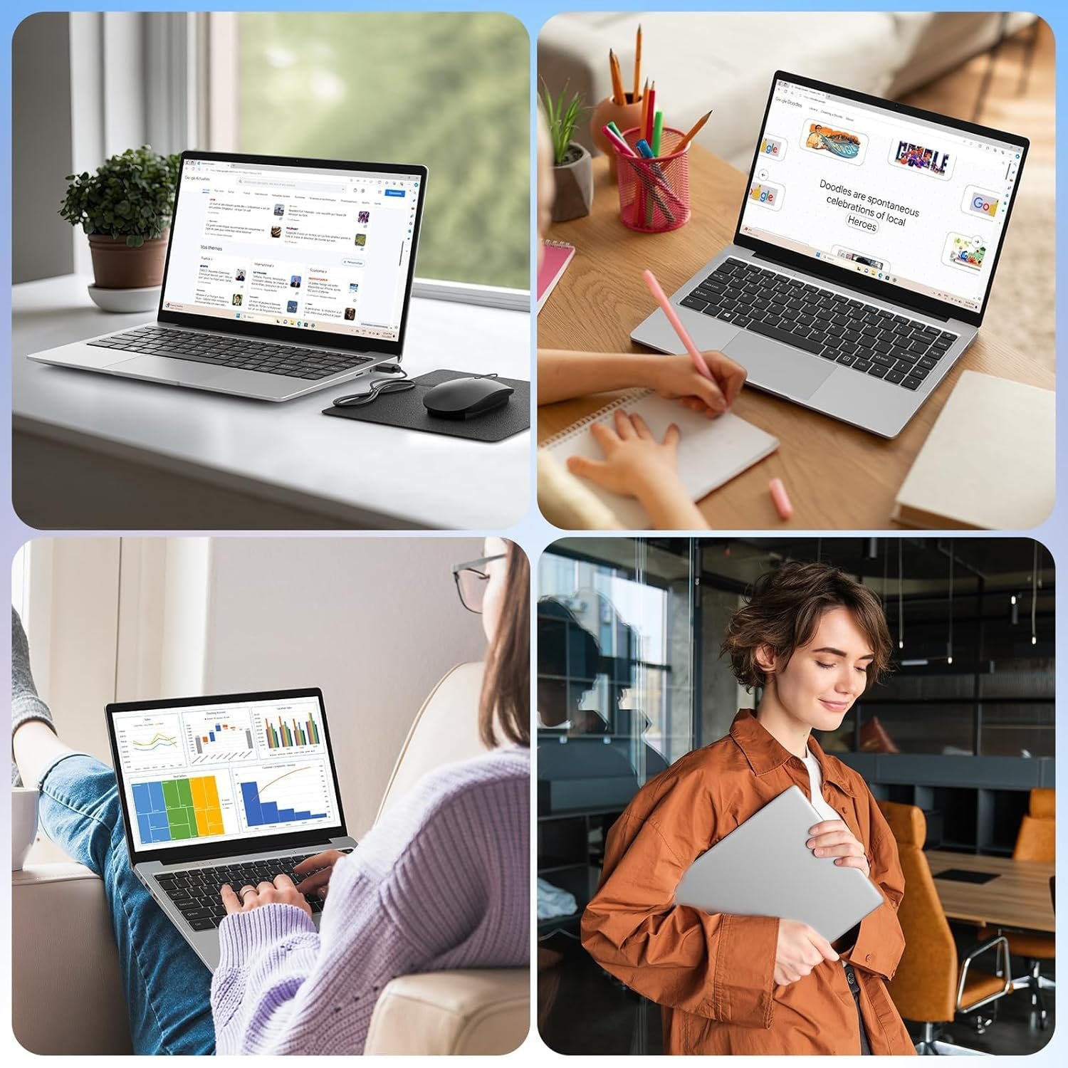 Ноутбук 14.1" MAXLEGEN MAX141P Intel Celeron N4120 RAM 16GB SSD 256GB Windows 11 (UKR), фото №6