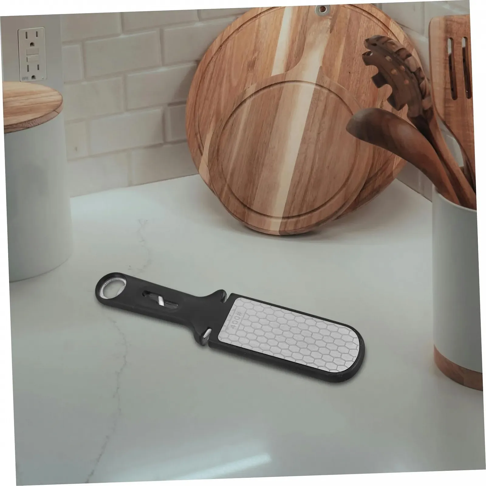 Точильный камень Ciieeo портативный нержавеющая сталь Black, фото №7