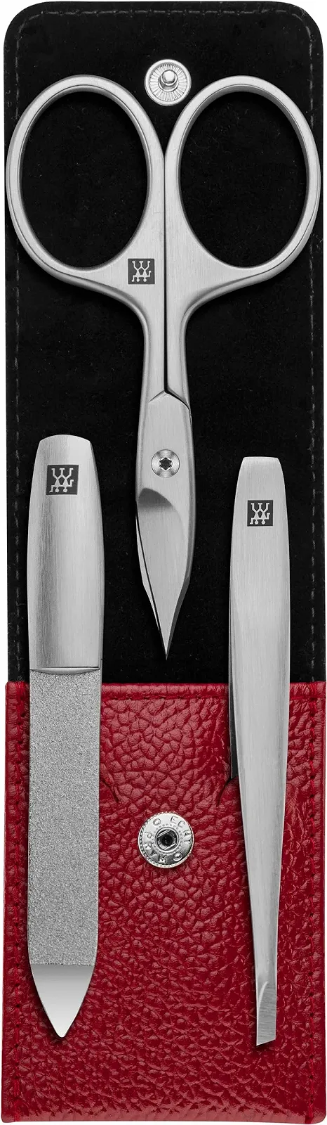Маникюрный набор Zwilling Twinox Кожаный чехол 3 шт., фото №1 Маникюрный набор Zwilling Twinox Кожаный чехол 3 шт., фото №1