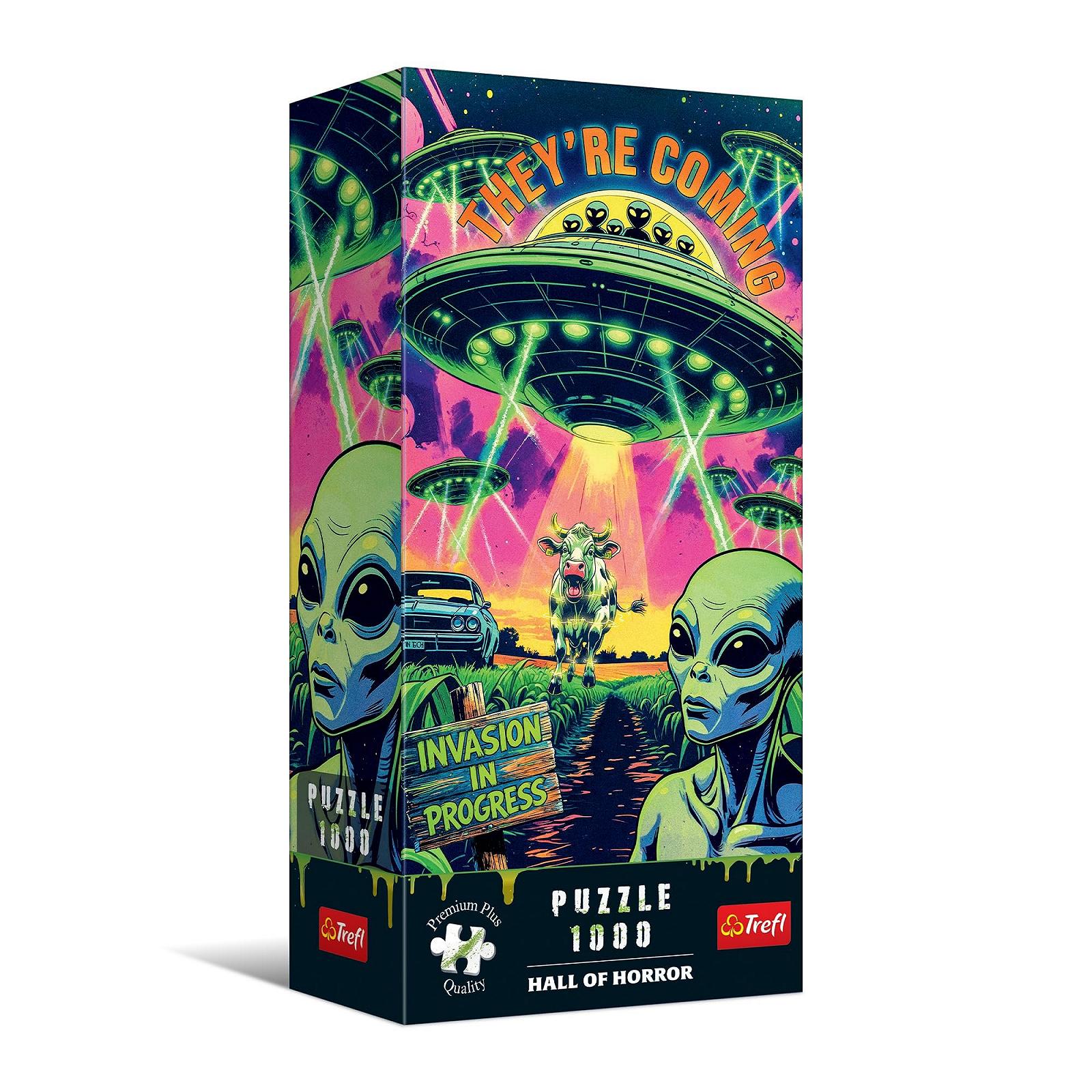 Пазл Trefl Premium Plus Quality Hall of Horror UFO 1000 деталей, фото №1