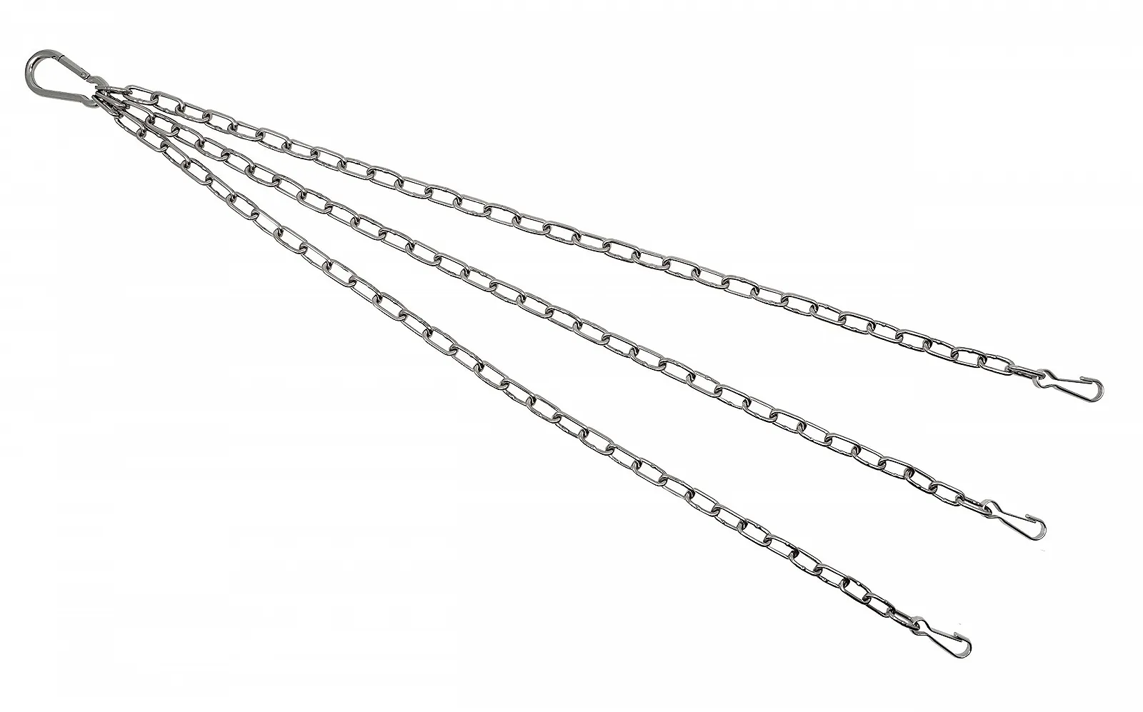 Змінний ланцюг для підвісних кошиків KAMERO Нержавіюча сталь V4A 45 см гачки Simplex, фото №1