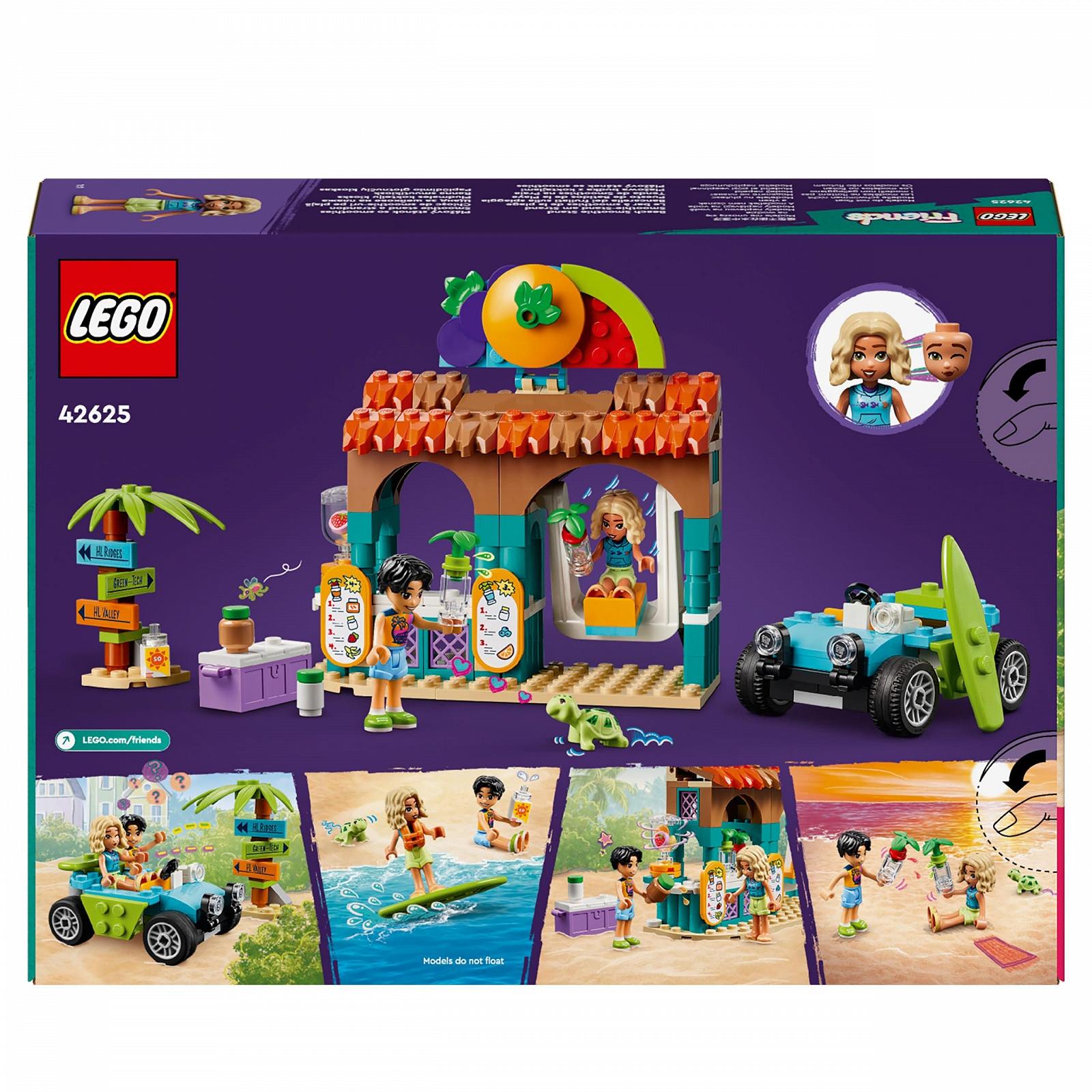 Игровой набор LEGO Friends 42625 Smoothie Stand на пляже, фото №10 Игровой набор LEGO Friends 42625 Smoothie Stand на пляже, фото №10