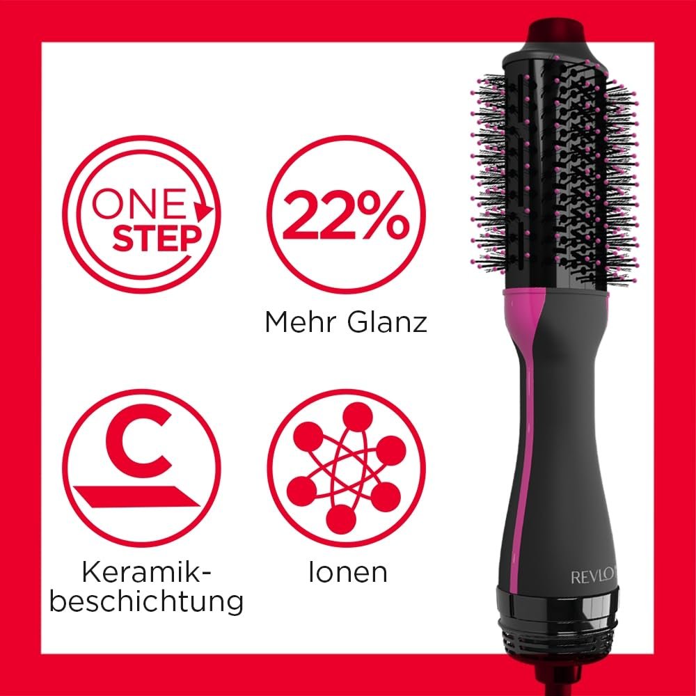 Фен-щетка REVLON PROFESSIONAL Salon One Step RVDR5282UKE для средних и коротких волос, фото №3