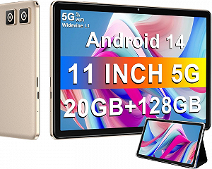Планшет 11" DMOAO D2 8+12/128Gb 8 ядер Android 14 8000 mAh Gold - Фото 1