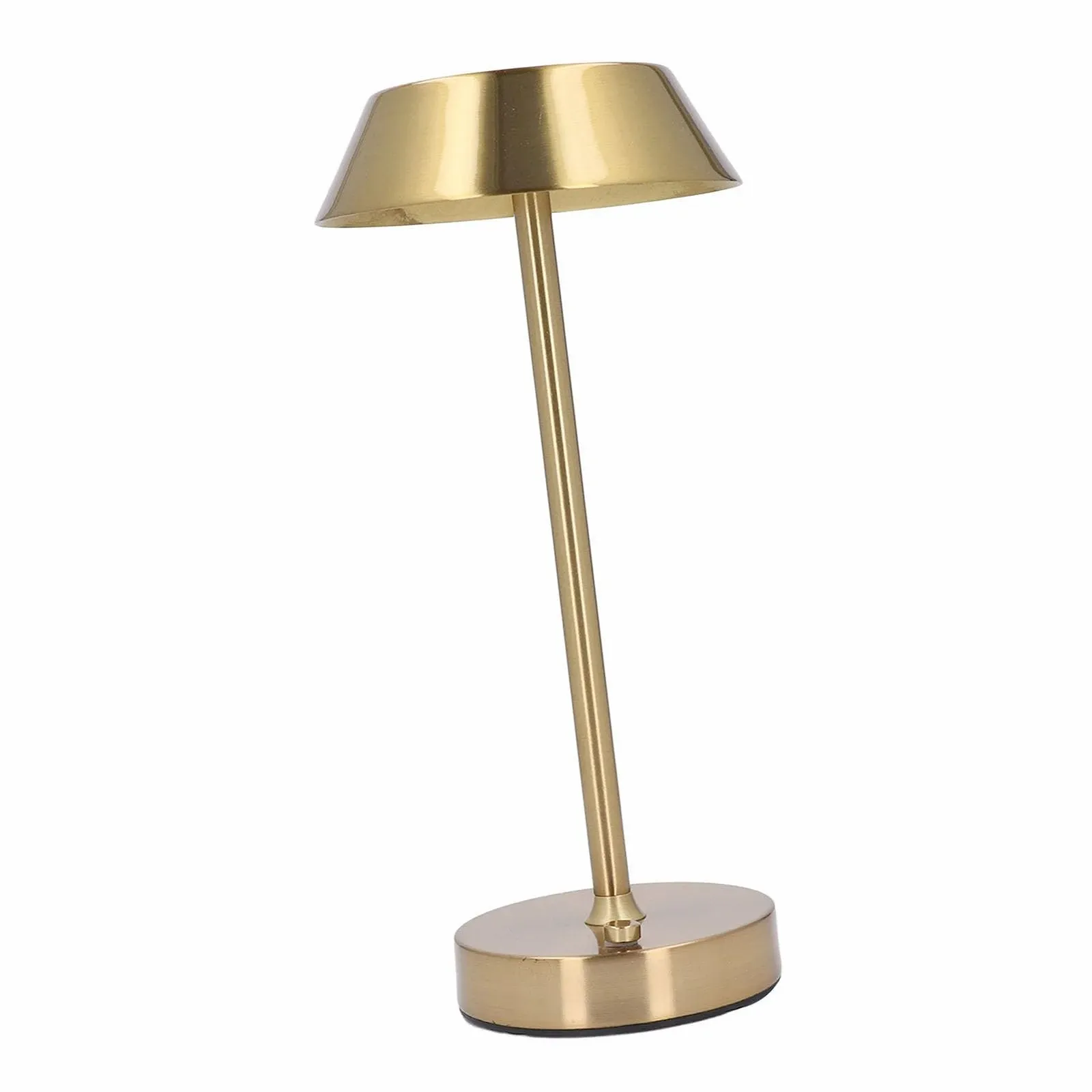 Настільна лампа Cordless LED 2000 мАг акумуляторна вінтажна 3 температури сенсорна Gold, фото №8