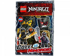 Детский конструктор LEGO Ninjago Коул против Ниндроида (112005)