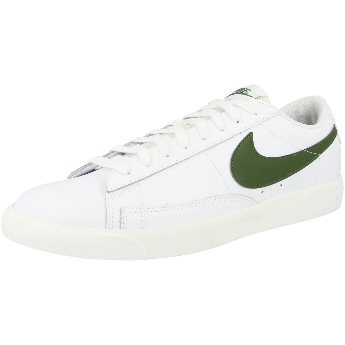 Кросівки Nike Blazer Low Leather Білі/Чорні чоловічі, фото №4