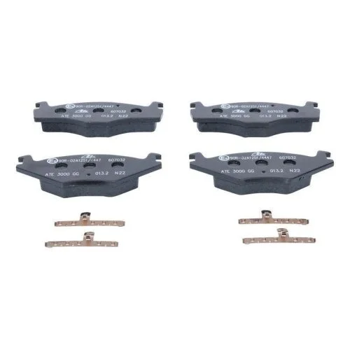 Комплект гальмівних колодок, дискове гальмо ATE 13.0460-7032.2 передня вісь, фото №2