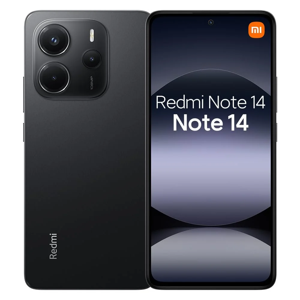 Смартфон Xiaomi Redmi Note 14 4G 8/256GB 6.67" AMOLED 120Hz 108MP 5500mAh Black, фото №1 Смартфон Xiaomi Redmi Note 14 4G 8/256GB 6.67" AMOLED 120Hz 108MP 5500mAh Black, фото №1