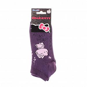 Шкарпетки HELLO KITTY HK + PERLE Фіолетовий 35 - 41 synthetic.ua - Фото 1