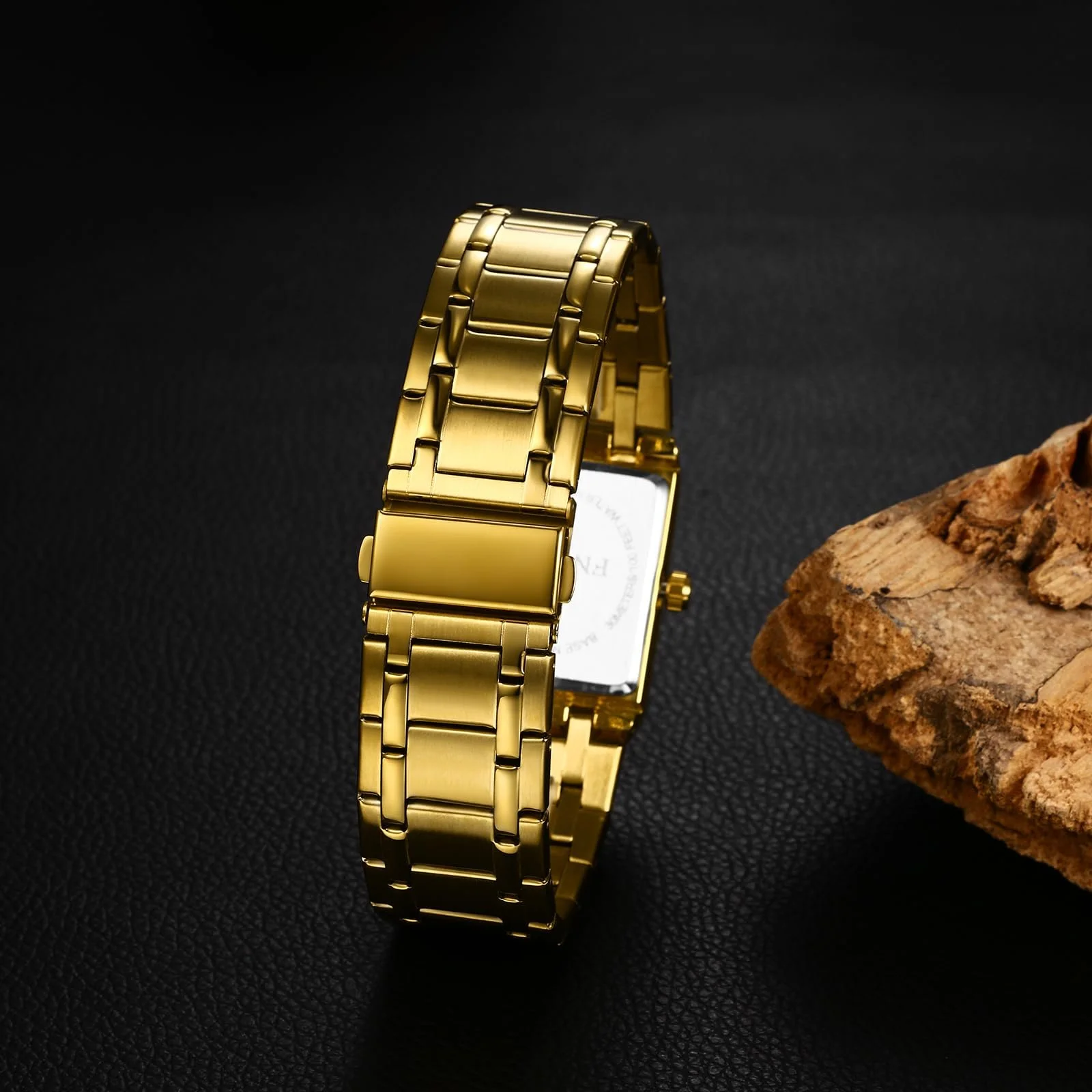 Годинник Silverora Чоловічий Прямокутний Кварцовий Аналоговий Водонепроникний 3ATM, фото №6