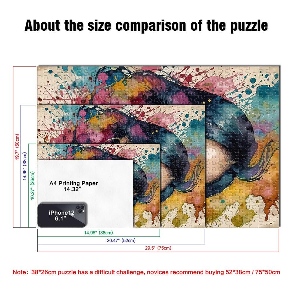 Пазл Акварельный портрет Дженни Ким 1000 элементов 38 x 26 см, фото №5 Пазл Акварельный портрет Дженни Ким 1000 элементов 38 x 26 см, фото №5