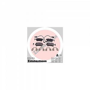 Комплект тормозных колодок, дисковый тормоз ZIMMERMANN 25214.175.4 для PORSCHE VAG AUDI (FAW) - Фото 1