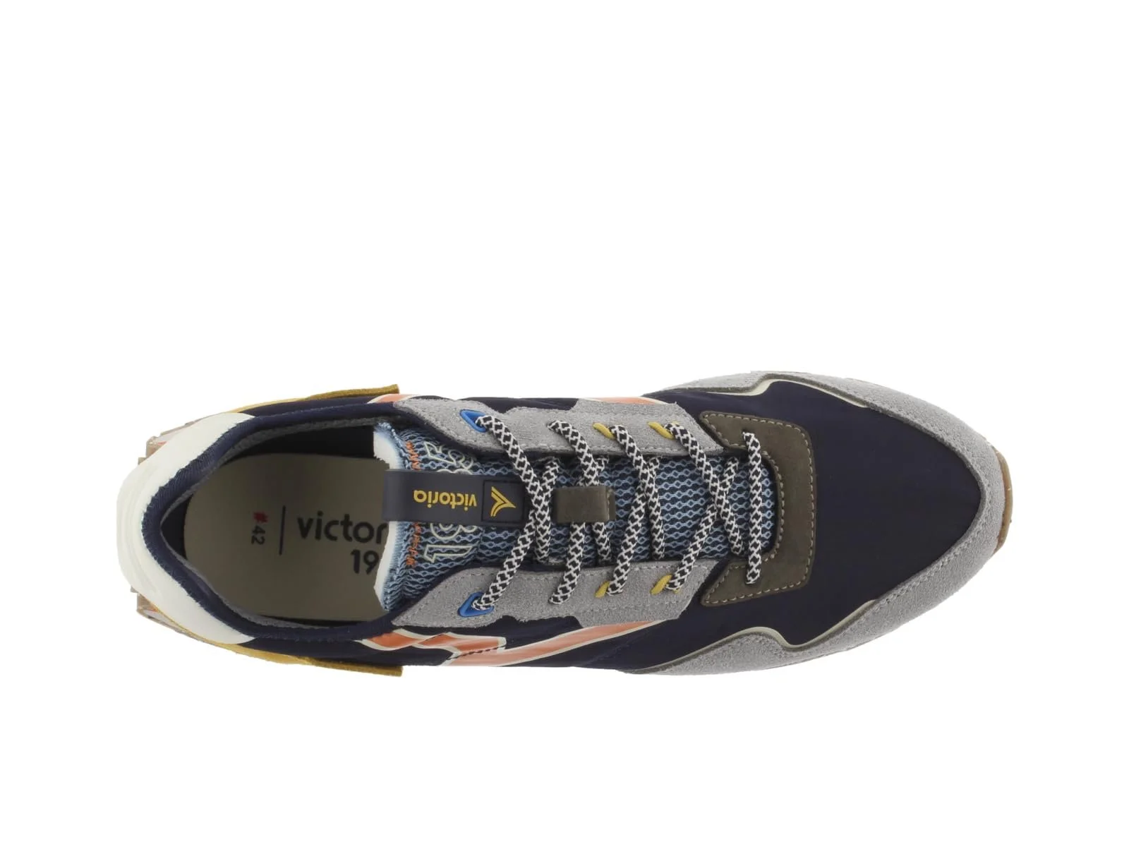 Кроссовки Victoria 1985 Низкие Wing Нейлон и Части из Спилка Кожи и Зубчатая Подошва 8803113, фото №4 Кроссовки Victoria 1985 Низкие Wing Нейлон и Части из Спилка Кожи и Зубчатая Подошва 8803113, фото №4