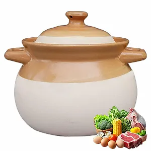 Купить Кастрюля керамическая с крышкой Для индукционных плит (2.5 л) - Фото 1 Кастрюля керамическая с крышкой Для индукционных плит (2.5 л) - Фото 1