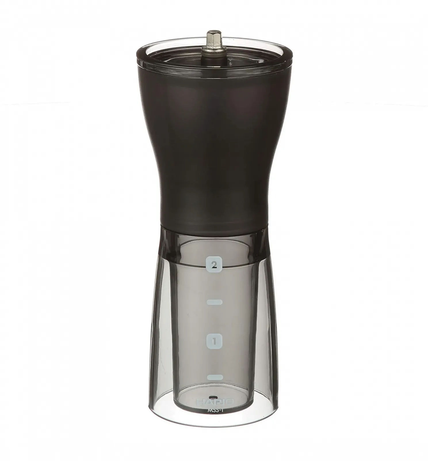 Ручна кавомолка Hario Mini Mill Slim Plus Чорний, фото №8 Ручна кавомолка Hario Mini Mill Slim Plus Чорний, фото №8