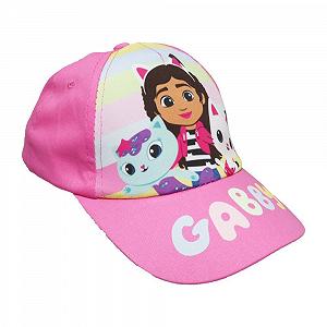 Бейсболка WS-Trend Gabby’s Dollhouse 52–54 см 100% хлопок Розовая synthetic.ua - Фото 1