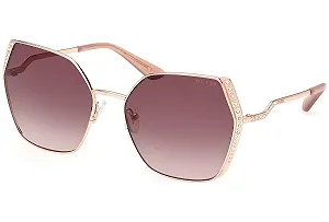 Сонцезахисні окуляри GUESS GU7843-S28Z61 Rose Gold Rose Gold - Фото 1