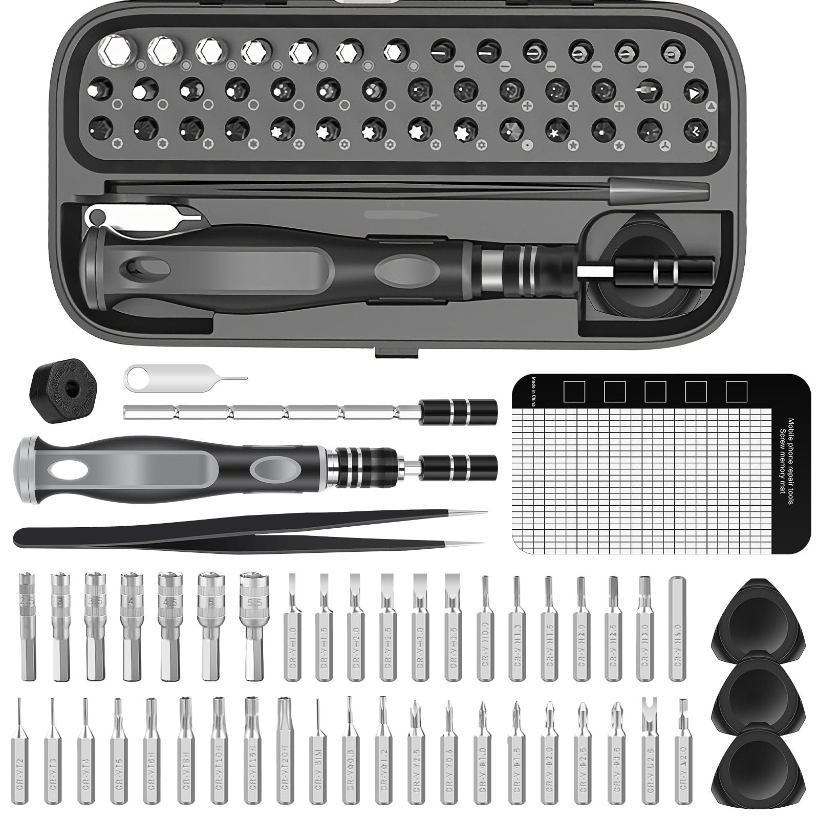 Набір викруток Lyool Mini 50 шт. Магнітний прецизійний механічний інструмент, фото №1 Набір викруток Lyool Mini 50 шт. Магнітний прецизійний механічний інструмент, фото №1