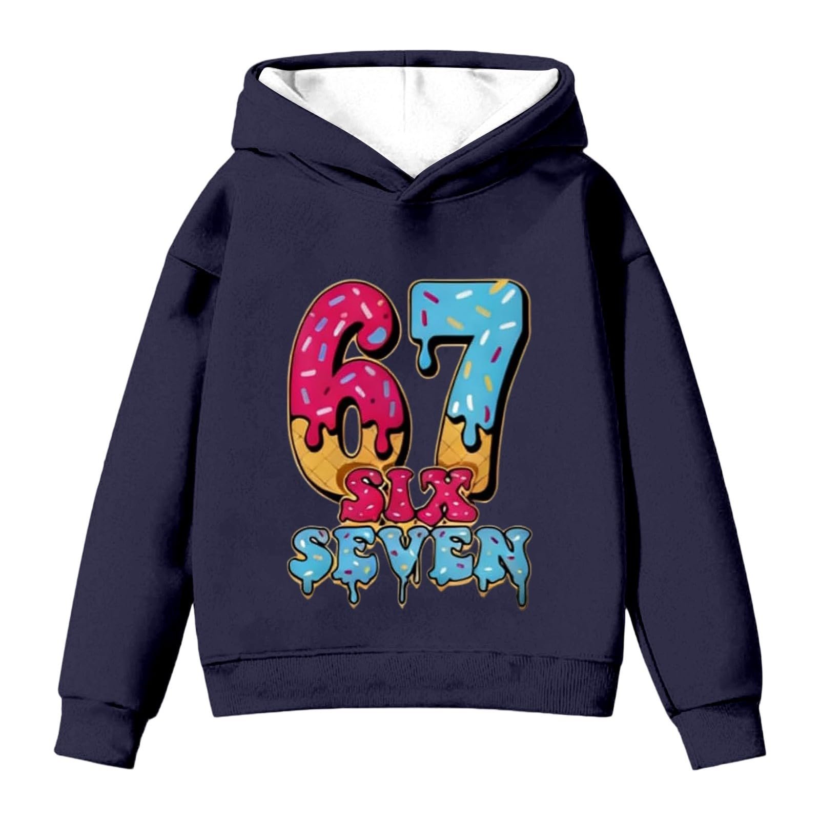 Худі Six Seven 6 7 Meme Gen Alpha Slang Kids, фото №6