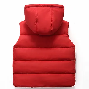 Детский пуховый жилет зимний теплый утепленный стеганый с капюшоном без рукавов для активного отдыха цена на synthetic.ua - Фото 1 Детский пуховый жилет зимний теплый утепленный стеганый с капюшоном без рукавов для активного отдыха synthetic.ua - Фото 1