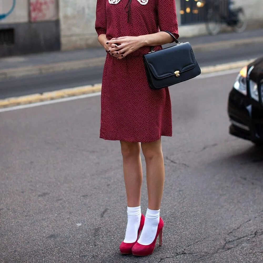 Жіночі шкарпетки з бамбуку, 4 пари, з відворотом, фото №2