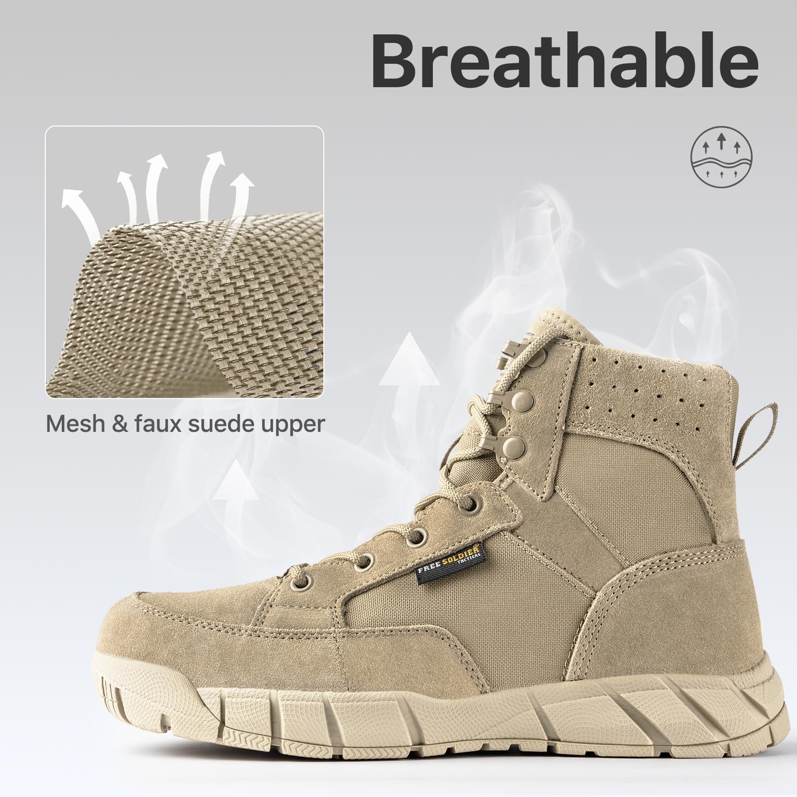 Чоловічі черевики FREE SOLDIER, фото №3