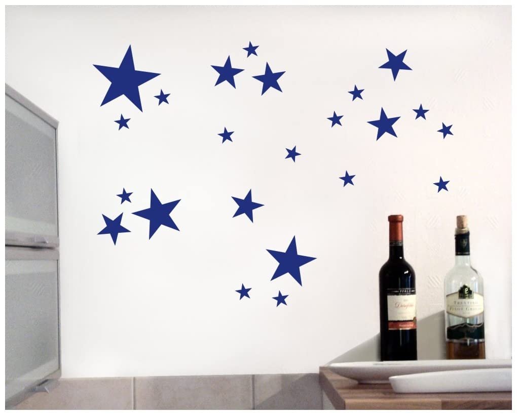 Наклейка на стіну Samunshi Набір зірок Золота, фото №3 Наклейка на стіну Samunshi Набір зірок Золота, фото №3