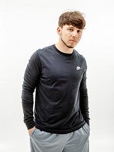 Футболка Nike NSW CLUB TEE - LS M synthetic.ua - Фото 1