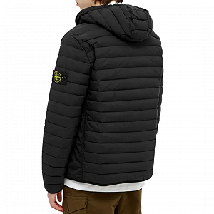 Куртка Stone Island Loom Woven Lightweight Down Jacket Black S synthetic.ua - Фото 1