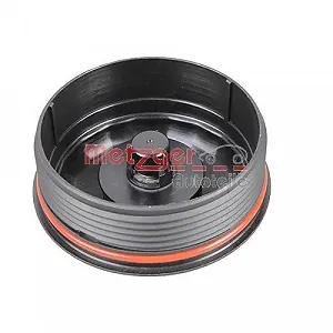 Кришка корпусу масляного фільтра METZGER 2370048 для FORD NISSAN OPEL RENAULT VAUXHALL synthetic.ua - Фото 1