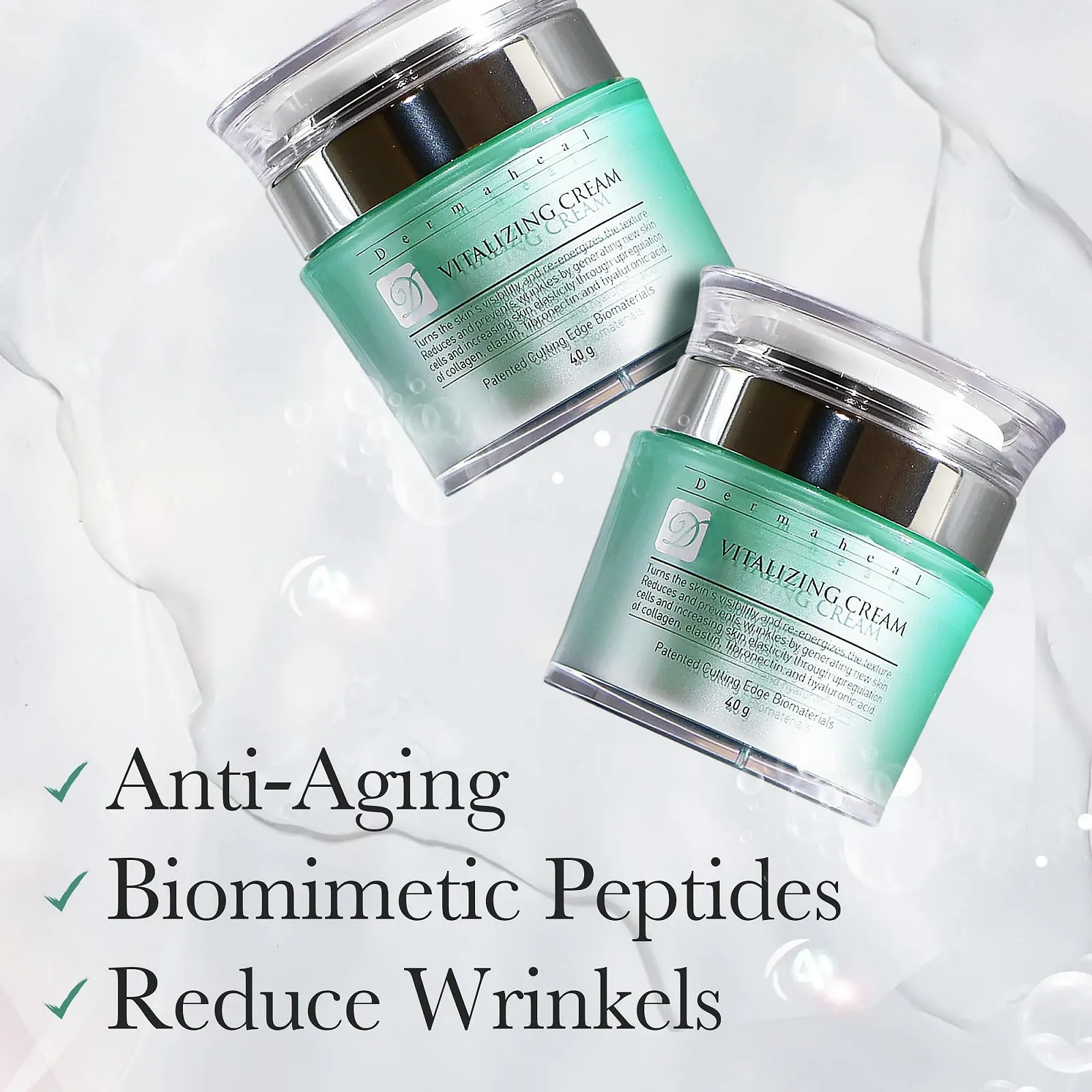 Крем для обличчя Dermaheal Cosmeceuticals Vitalizing відновлювальний 30 мл, фото №4 Крем для обличчя Dermaheal Cosmeceuticals Vitalizing відновлювальний 30 мл, фото №4