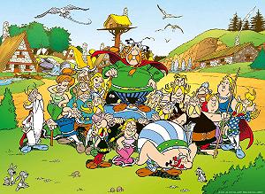Пазл Ravensburger Classic Asterix in the village 500 деталей 14197 synthetic.ua - Фото 1