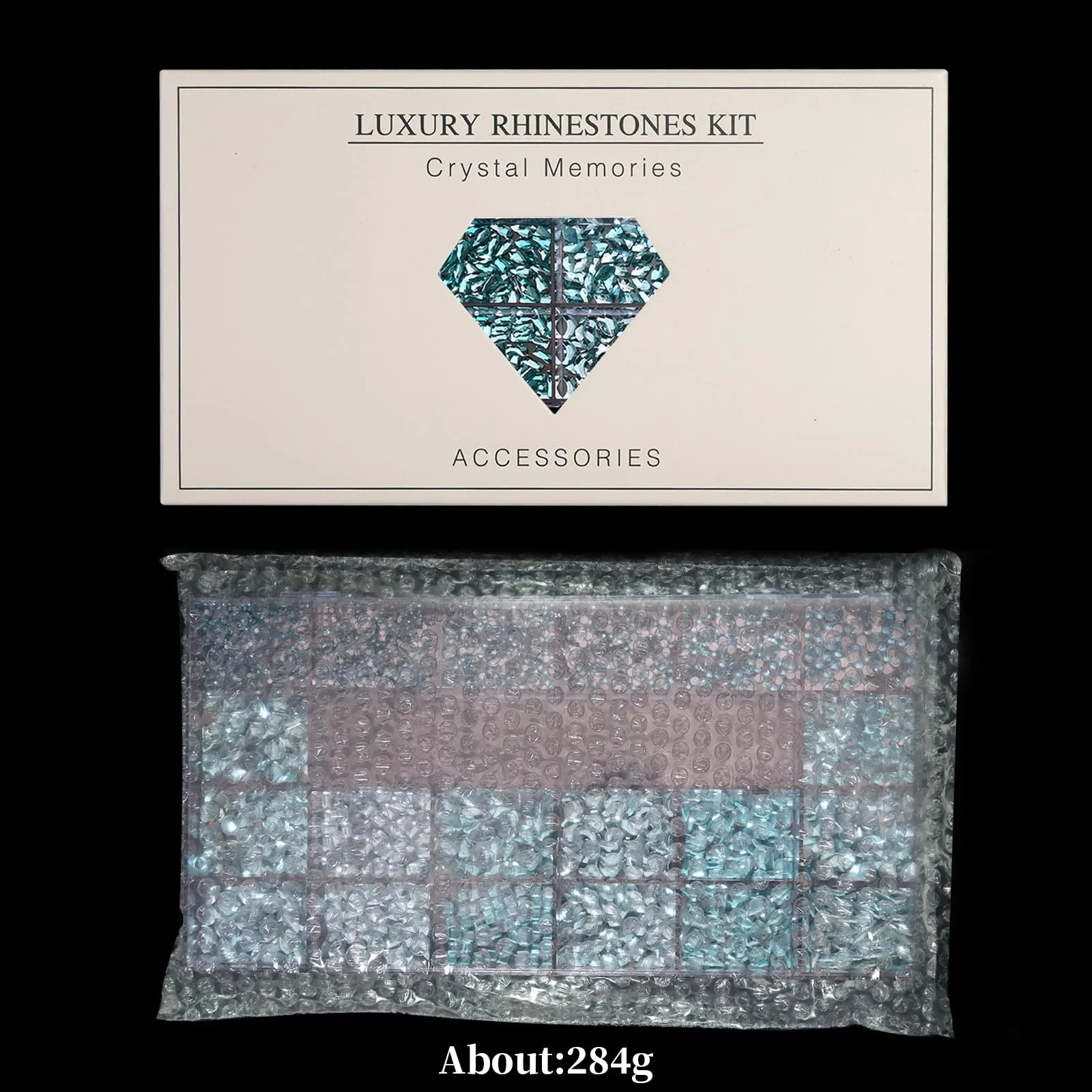 Стразы для ногтей 3D 20 форм, фото №8