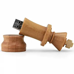 USB-накопичувач Ulticool König Chess Figure 64ГБ USB 3.0 Wood Brown synthetic.ua - Фото 1