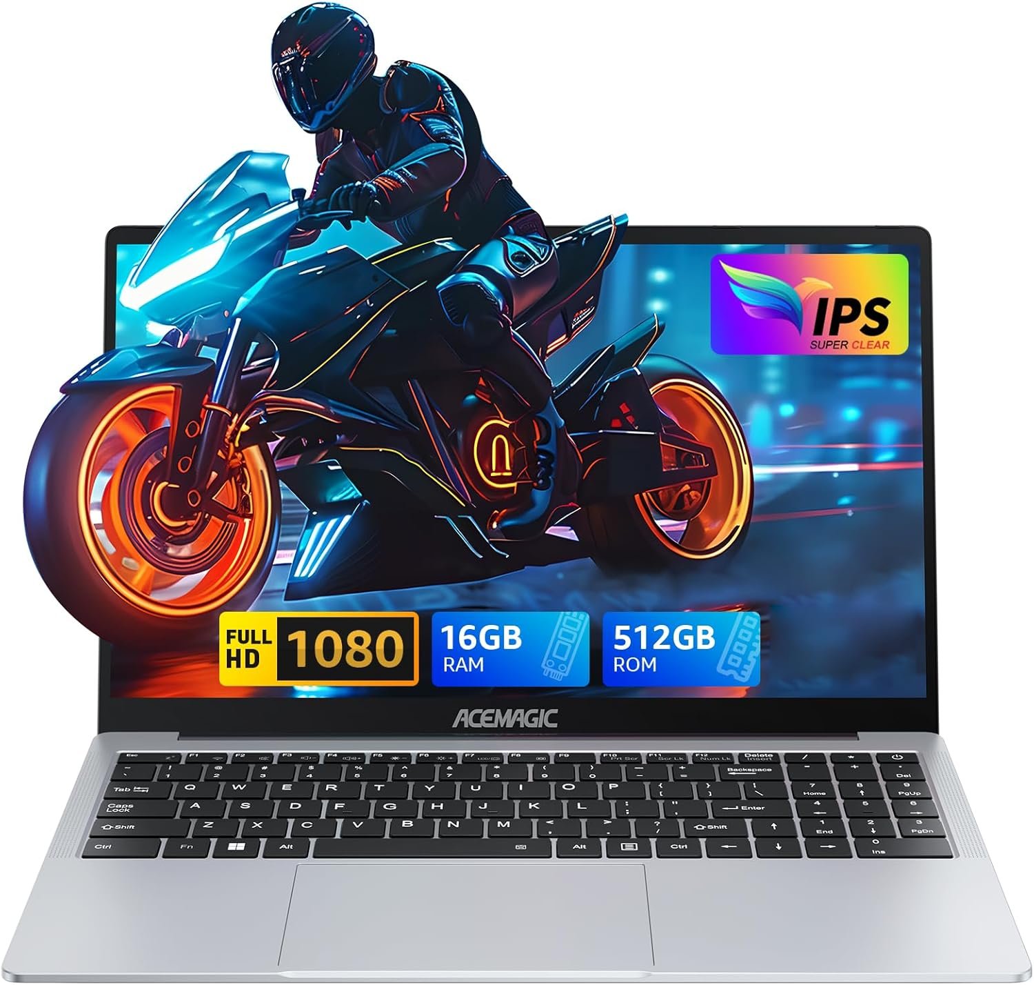Ноутбук 15.6" Acemagic VistaBook TX15 Intel N150 RAM 16GB SSD 512GB Windows 11, фото №1