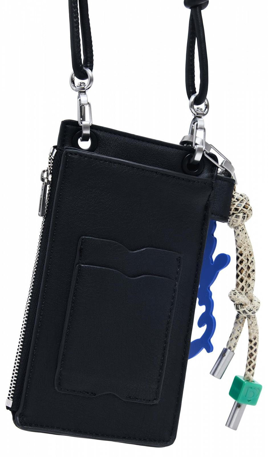 Кошелек Desigual Logo Milton 2000 Black, фото №5