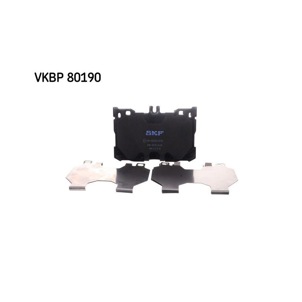 Комплект тормозных колодок SKF VKBP 80190 для MERCEDES-BENZ, передний мост, фото №1