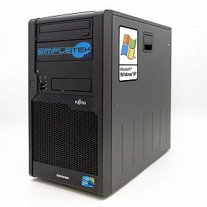 Комп'ютер Fujitsu Esprimo P5730 Core2Duo 3GHz Windows XP Pro Серійний Інтерфейс COM RS232 MCN ОЗУ до 2GB ЖД до 500GB Комп'ютерний Системний блок Відновлений (1GB RAM HDD 80GB) - Фото 1