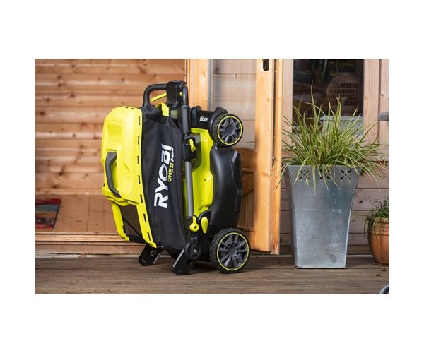 Ryobi Газонокосарка ONE RY18LMX40B-0 5133005479 акумуляторна 18В дека 40см 25-70мм, 3 режими роботи без АКБ і ЗП, фото №4