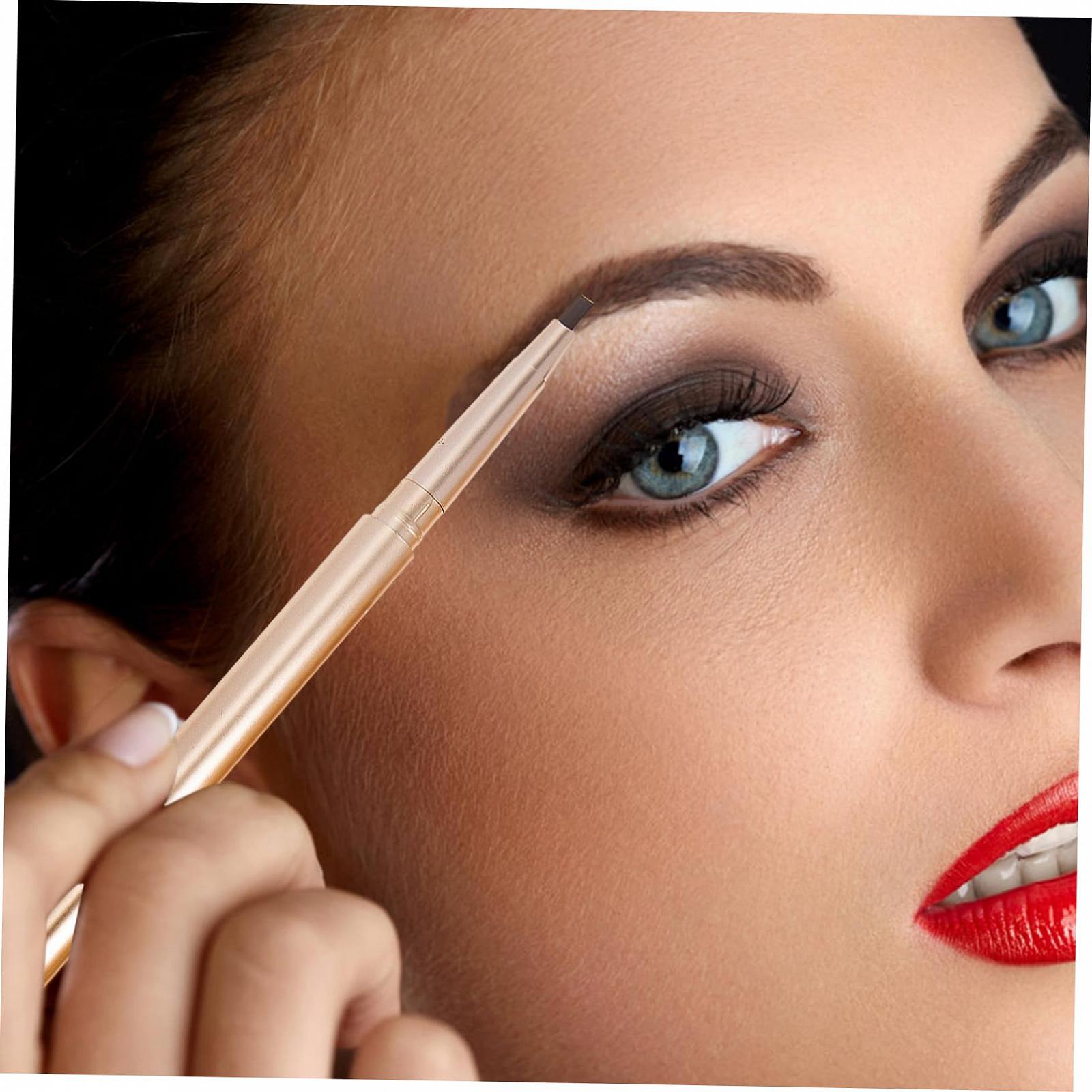 Олівець для брів Healvian 3 штуки з подвійною стороною Водостійкий Темно-коричневий, фото №3 Олівець для брів Healvian 3 штуки з подвійною стороною Водостійкий Темно-коричневий, фото №3