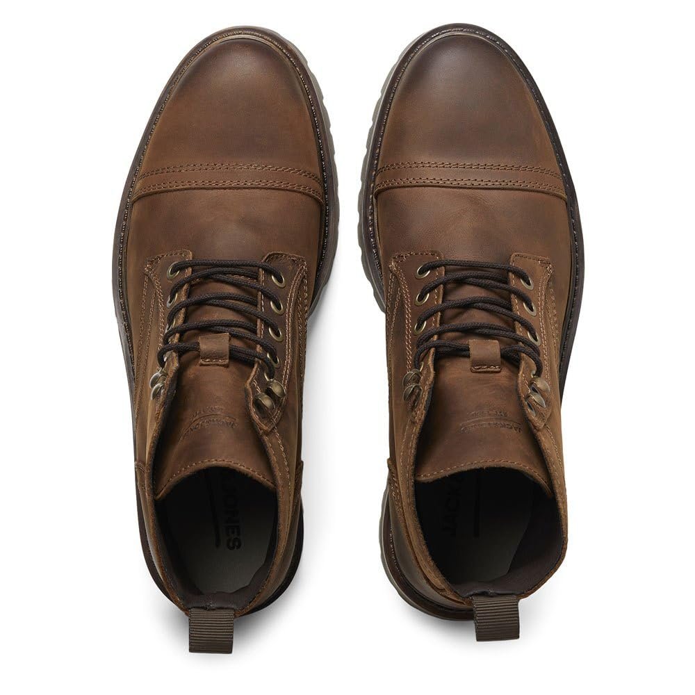 Ботинки JACK & JONES Jfwenzo Leather Boot Sn, фото №4